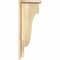Ekena Millwork Newport Rough Sawn Corbel w/Backplate, Douglas Fir, 6"W x 10"D x 26"H COR06X10X26NEW01RDF - alternate 3